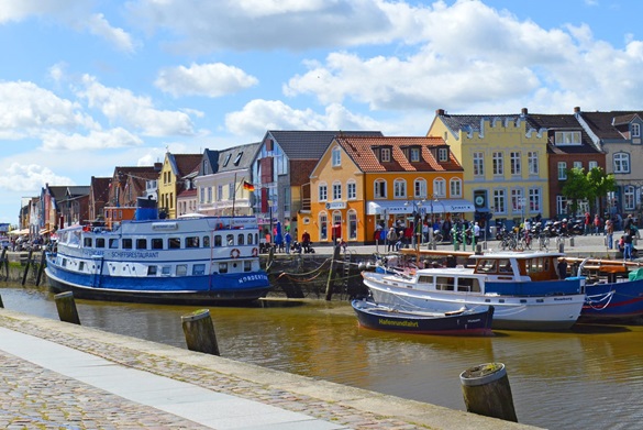 Binnenhafen Husum Nordsee