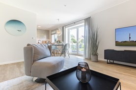 Ferienwohnung, Deichlodge 1, Büsum, Nordseeurlaub