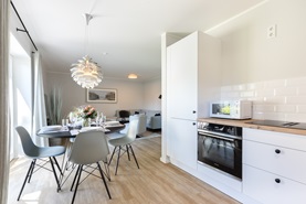 Ferienwohnung, Deichlodge 1, Büsum, Nordseeurlaub